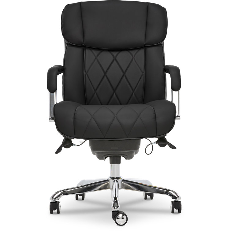 La-Z-Boy Sutherland Quilted Executive Office Chair with Padded Arms